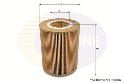 EAF070 COMLINE Воздушный фильтр