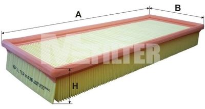 K438 MFILTER Воздушный фильтр