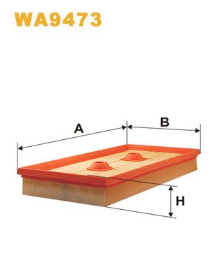 WA9473 WIX FILTERS Воздушный фильтр
