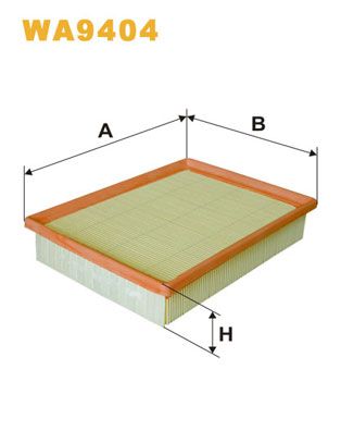 WA9404 WIX FILTERS Воздушный фильтр