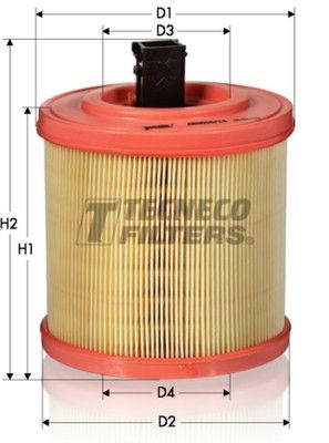 AR301514 TECNECO FILTERS Воздушный фильтр