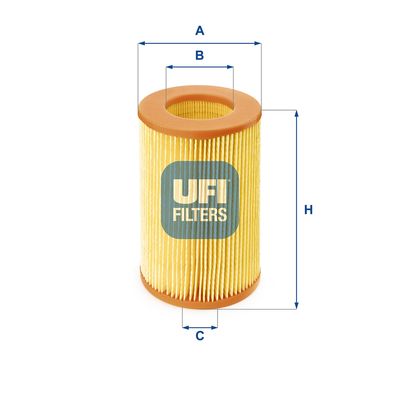 2738600 UFI Воздушный фильтр