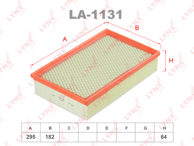 LA1131 LYNXauto Воздушный фильтр