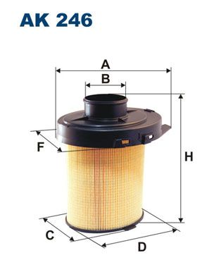 AK246 FILTRON Воздушный фильтр