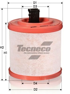 AR301514S TECNECO FILTERS Воздушный фильтр