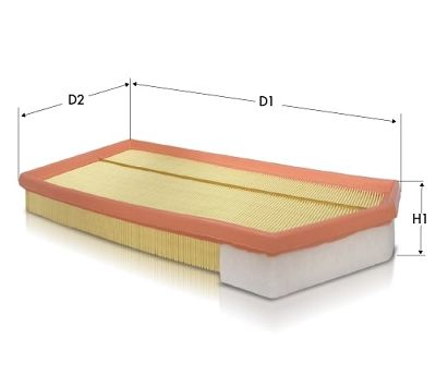 AR1635PM TECNECO FILTERS Воздушный фильтр