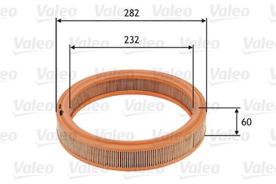 585746 VALEO Воздушный фильтр