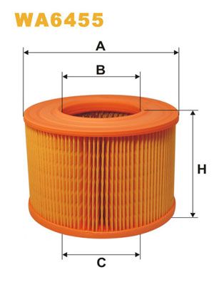 WA6455 WIX FILTERS Воздушный фильтр