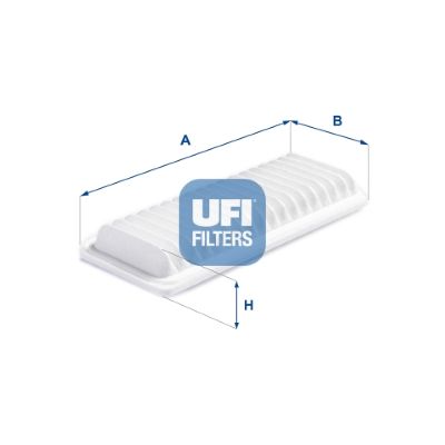 30B0400 UFI Воздушный фильтр