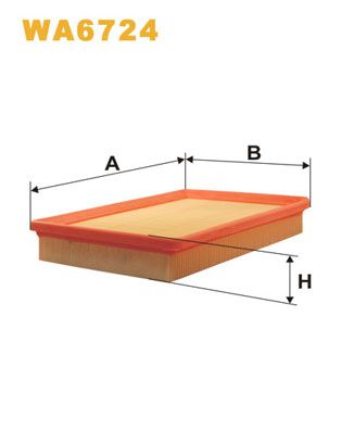 WA6724 WIX FILTERS Воздушный фильтр