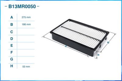 B13MR0050 CWORKS Воздушный фильтр