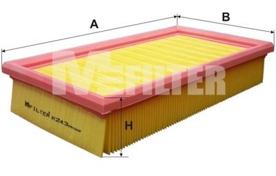 K243 MFILTER Воздушный фильтр