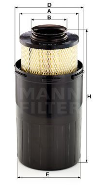 C15200 MANN-FILTER Воздушный фильтр