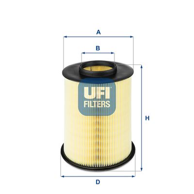 2767500 UFI Воздушный фильтр
