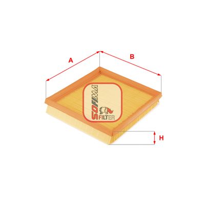 S3713A SOFIMA Воздушный фильтр