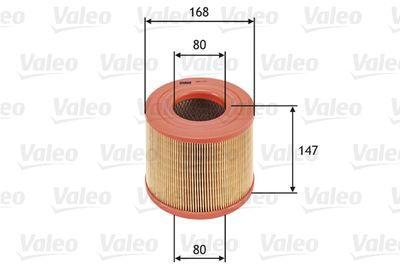 585725 VALEO Воздушный фильтр