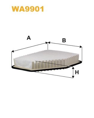 WA9901 WIX FILTERS Воздушный фильтр