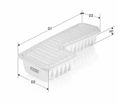 AR9826PMJ TECNECO FILTERS Воздушный фильтр