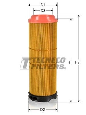 AR12178 TECNECO FILTERS Воздушный фильтр