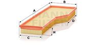 C54165 MANN-FILTER Воздушный фильтр