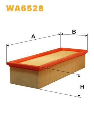 WA6528 WIX FILTERS Воздушный фильтр