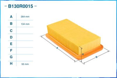 B130R0015 CWORKS Воздушный фильтр