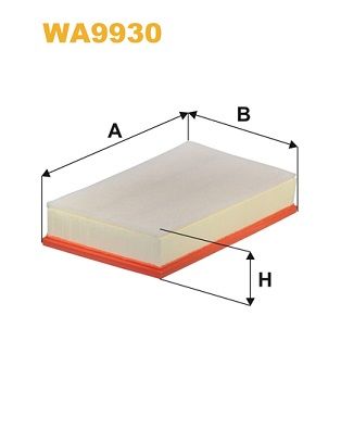 WA9930 WIX FILTERS Воздушный фильтр