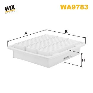 WA9783 WIX FILTERS Воздушный фильтр