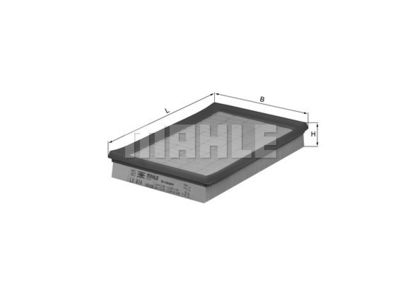 LX414 KNECHT Воздушный фильтр