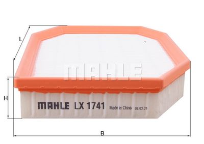 LX1741 MAHLE Воздушный фильтр