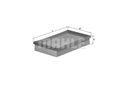 LX663 KNECHT Воздушный фильтр