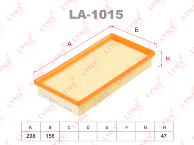 LA1015 LYNXauto Воздушный фильтр