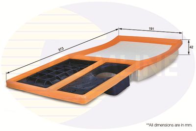 EAF702 COMLINE Воздушный фильтр
