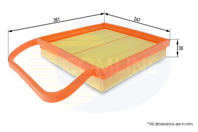 EAF481 COMLINE Воздушный фильтр