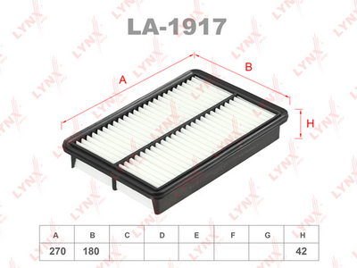 LA1917 LYNXauto Воздушный фильтр