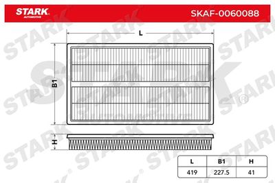 SKAF0060088 Stark Воздушный фильтр