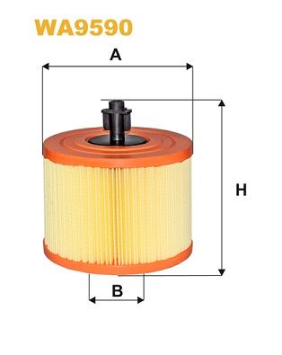 WA9590 WIX FILTERS Воздушный фильтр