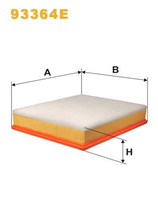 93364E WIX FILTERS Воздушный фильтр