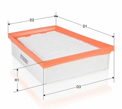 AR2030PM TECNECO FILTERS Воздушный фильтр