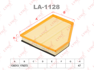 LA1128 LYNXauto Воздушный фильтр