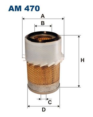 AM470 FILTRON Воздушный фильтр