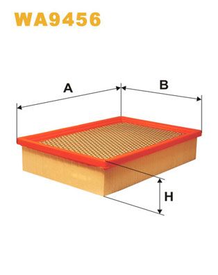 WA9456 WIX FILTERS Воздушный фильтр