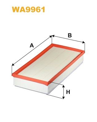 WA9961 WIX FILTERS Воздушный фильтр