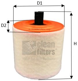 MA3457 CLEAN FILTERS Воздушный фильтр