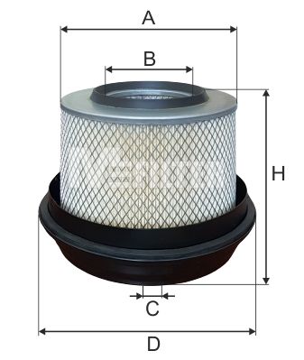 A572 MFILTER Воздушный фильтр