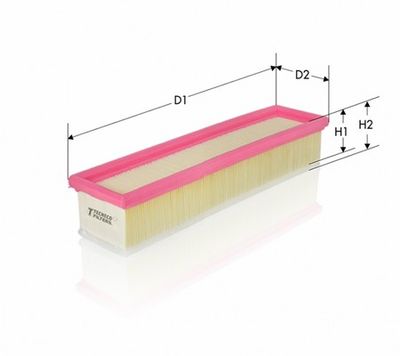 AR1615PMS TECNECO FILTERS Воздушный фильтр