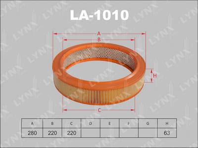 LA1010 LYNXauto Воздушный фильтр