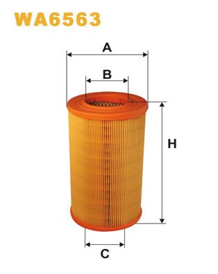 WA6563 WIX FILTERS Воздушный фильтр