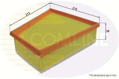 EAF406 COMLINE Воздушный фильтр