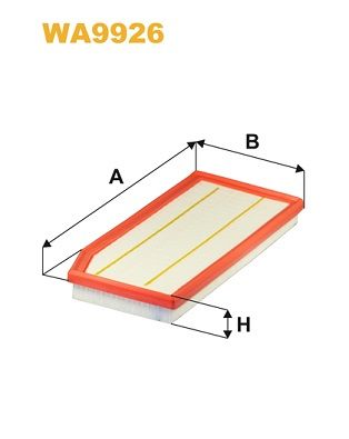 WA9926 WIX FILTERS Воздушный фильтр